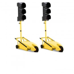location de feux tricolores + panneau pour chantiers