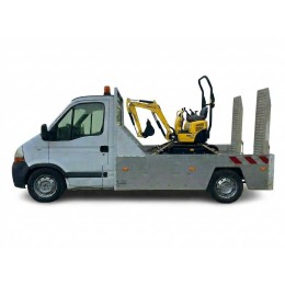 Location ensemble camion pick up + pelle 1T2